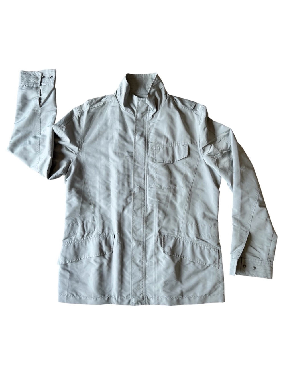 Calvin Klein Light Gray Utility Field Jacket